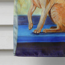 Load image into Gallery viewer, Cat  in the window Flag Canvas House Size