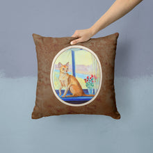 Load image into Gallery viewer, Cat Throw Pillow - 14x14 Decorative Pillow – Art for Your Home &amp; Patio 7091PW1414