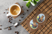 Load image into Gallery viewer, Briard Foam Coaster  7092FC