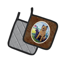Load image into Gallery viewer, Briard Pot Holders - Set of 2 Decorative Kitchen Helpers | Made in the USA 7092PTHD