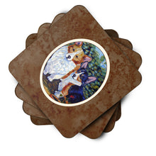 Load image into Gallery viewer, Cardigan and Pembroke Corgi Foam Coaster  7094FC