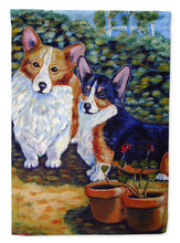 Load image into Gallery viewer, Corgi Garden Flag – Decorative Outdoor Yard Flag