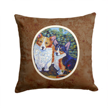 Load image into Gallery viewer, Cardigan and Pembroke Corgi Throw Pillow - 14x14 Decorative Pillow – Art for Your Home &amp; Patio 7094PW1414