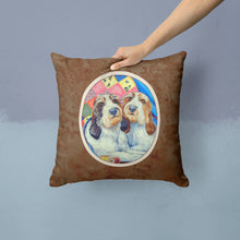 Load image into Gallery viewer, Petit Basset Griffon Vendeen Throw Pillow - 14x14 Decorative Pillow – Art for Your Home &amp; Patio 7095PW1414
