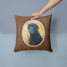 Load image into Gallery viewer, Curly Coated Retriever Throw Pillow - 14x14 Decorative Pillow – Art for Your Home &amp; Patio 7097PW1414