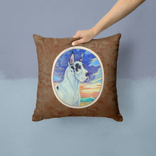 Load image into Gallery viewer, Harelquin Great Dane Throw Pillow - 14x14 Decorative Pillow – Art for Your Home &amp; Patio 7098PW1414