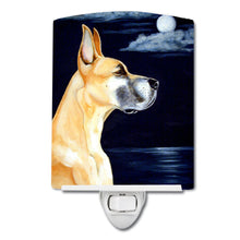 Load image into Gallery viewer, Fawn Great Dane Moonlight Stroll Ceramic Night Light 7100CNL