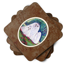 Load image into Gallery viewer, Maltese Momma and Puppy Foam Coaster  7104FC