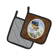 Load image into Gallery viewer, Jack Russell Terrier Pot Holders - Set of 2 Decorative Kitchen Helpers | Made in the USA 7106PTHD