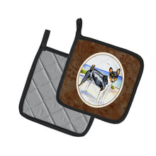 Load image into Gallery viewer, Basenji Pot Holders - Set of 2 Decorative Kitchen Helpers | Made in the USA 7109PTHD