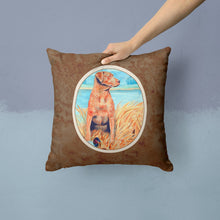Load image into Gallery viewer, Chesapeake Bay Retriever Throw Pillow - 14x14 Decorative Pillow – Art for Your Home &amp; Patio 7112PW1414