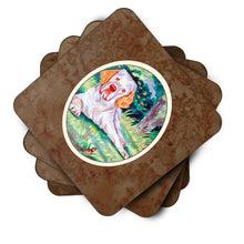 Load image into Gallery viewer, Clumber Spaniel Foam Coaster  7113FC