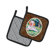 Load image into Gallery viewer, Clumber Spaniel Pot Holders - Set of 2 Decorative Kitchen Helpers | Made in the USA 7113PTHD