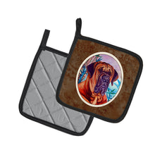 Load image into Gallery viewer, Tosa Inu Pot Holders - Set of 2 Decorative Kitchen Helpers | Made in the USA 7116PTHD