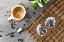 Load image into Gallery viewer, French Bulldog Foam Coaster  7117FC