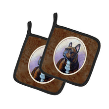 Load image into Gallery viewer, French Bulldog Pot Holders - Set of 2 Decorative Kitchen Helpers | Made in the USA 7117PTHD