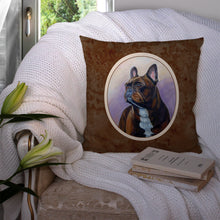 Load image into Gallery viewer, French Bulldog Throw Pillow - 14x14 Decorative Pillow – Art for Your Home &amp; Patio 7117PW1414