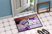 Load image into Gallery viewer, Fox Terrier Waiting on Mom Doormat Doormat - Large 24x36 – Indoor/Outdoor Floor Mat