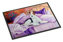 Load image into Gallery viewer, Fox Terrier Waiting on Mom Doormat Doormat - Large 24x36 – Indoor/Outdoor Floor Mat