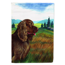 Load image into Gallery viewer, Sussex Spaniel Flag Canvas House Size