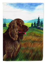 Load image into Gallery viewer, Sussex Spaniel Garden Flag – Decorative Outdoor Yard Flag