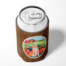 Load image into Gallery viewer, Tabby Cat in Pumpins Can or Bottle Hugger 7123CC