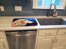 Load image into Gallery viewer, Saluki Dish Drying Mat – Absorbent, Artistic Kitchen Essentials 7124DDM