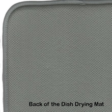 Load image into Gallery viewer, Saluki Dish Drying Mat – Absorbent, Artistic Kitchen Essentials 7124DDM