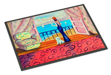 Load image into Gallery viewer, Westie with Mom and a view Doormat Doormat - Large 24x36 – Indoor/Outdoor Floor Mat