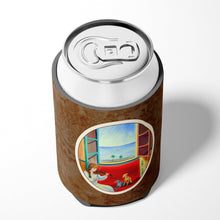 Load image into Gallery viewer, Italian Greyhounds and Violinist Can or Bottle Hugger 7126CC