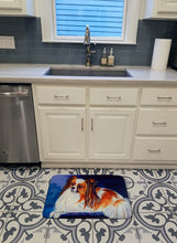 Load image into Gallery viewer, Papillon Machine Washable Memory Foam Mat 7127RUG