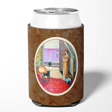 Load image into Gallery viewer, French Bulldog and lady Can or Bottle Hugger 7128CC