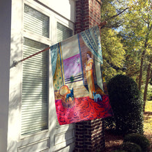 Load image into Gallery viewer, French Bulldog Flag Canvas House Size