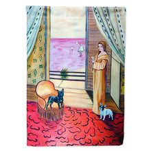 Load image into Gallery viewer, French Bulldog Flag Canvas House Size