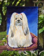 Load image into Gallery viewer, Lhasa Apso Garden Flag – Decorative Outdoor Yard Flag