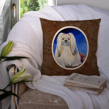 Load image into Gallery viewer, Lhasa Apso Throw Pillow - 14x14 Decorative Pillow – Art for Your Home &amp; Patio 7129PW1414