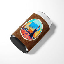 Load image into Gallery viewer, Lady with her Pug Can or Bottle Hugger 7133CC