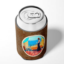 Load image into Gallery viewer, Lady with her Pug Can or Bottle Hugger 7133CC