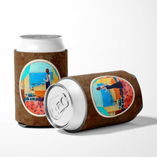 Load image into Gallery viewer, Lady with her Pug Can or Bottle Hugger 7133CC