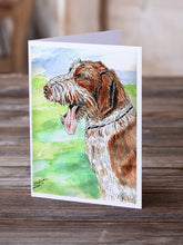 Load image into Gallery viewer, Italiano Spinone Greeting Cards -  Blank Note Cards – 8-Pack of Artist-Designed Cards with Envelopes