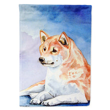 Load image into Gallery viewer, Red and White Shiba Inu Flag Canvas House Size