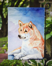 Load image into Gallery viewer, Red and White Shiba Inu Garden Flag – Decorative Outdoor Yard Flag