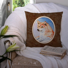Load image into Gallery viewer, Shiba Inu Throw Pillow - 14x14 Decorative Pillow – Art for Your Home &amp; Patio 7135PW1414