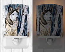 Load image into Gallery viewer, Siberian Husky Ceramic Night Light 7137CNL