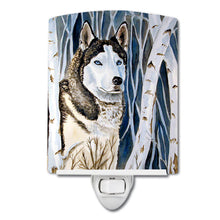 Load image into Gallery viewer, Siberian Husky Ceramic Night Light 7137CNL