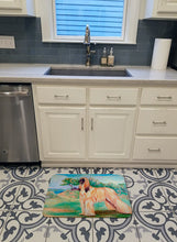 Load image into Gallery viewer, Afghan Hound Machine Washable Memory Foam Mat 7138RUG