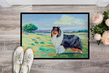 Load image into Gallery viewer, Collie Indoor Outdoor Mat 18x27 Doormat