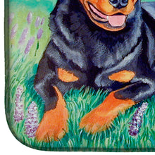 Load image into Gallery viewer, Rottweiler Dish Drying Mat – Absorbent, Artistic Kitchen Essentials 7141DDM