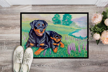 Load image into Gallery viewer, Rottweiler Indoor Outdoor Mat 18x27 Doormat