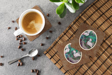 Load image into Gallery viewer, Bird - Egret Foam Coaster  7142FC